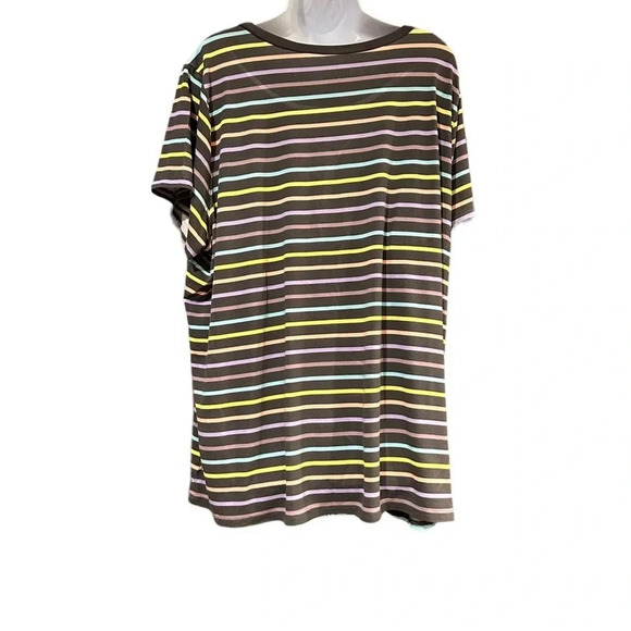 Torrid Super Soft Knit Striped Shirt - Size 5 - Gently Used - Picture 2 of 2